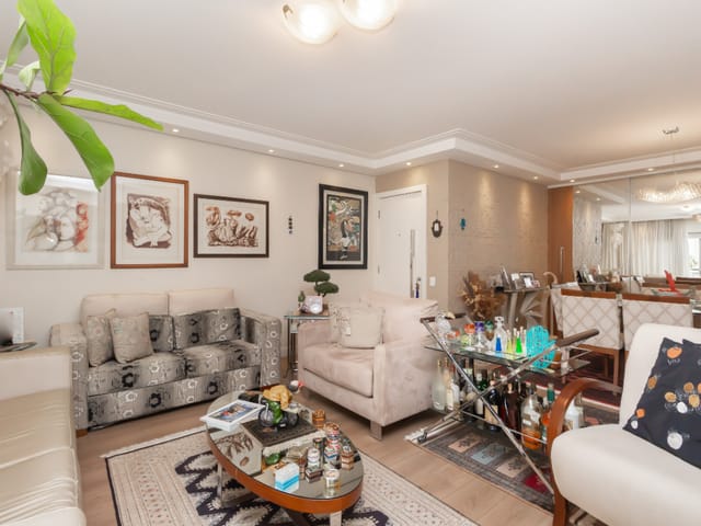 Foto do Apartamento - Apartamento para venda em Indianópolis com 4 quartos, sendo 2 suítes , 158m² | Correteria Imóveis