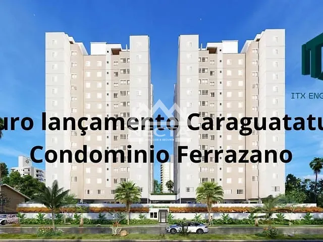 Apartamento 2 quartos e 1 banheiro, à venda, no bairro Jardim das Gaivotas em Caraguatatuba