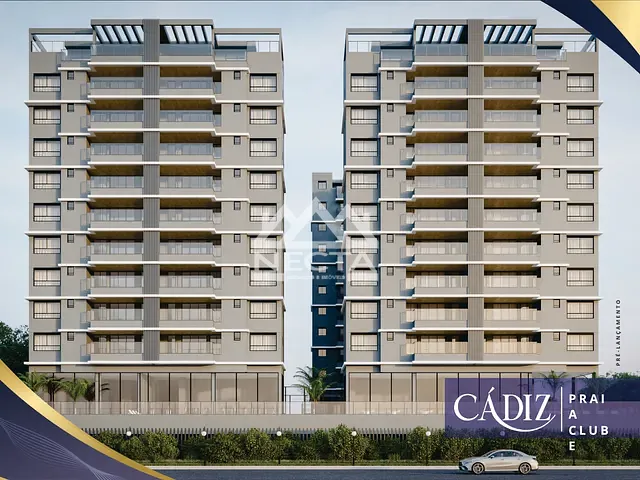Apartamento com 61m² 2 quartos e 2 banheiros, à venda, no bairro Porto Novo em Caraguatatuba