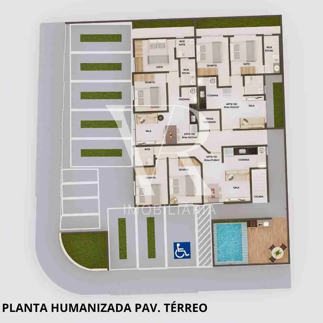 Apartamento, 2 quartos, 47 m² - Foto 4