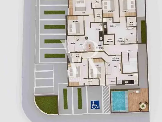 Apartamento 2 quartos e 1 banheiro, à venda, no bairro Mangabeira em João Pessoa