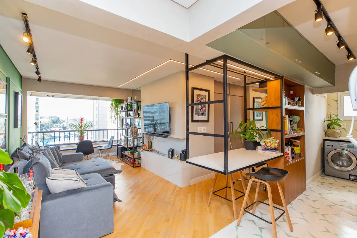 Apartamento para venda em Brooklin com 1 quarto, sendo 1 suíte, 46m²
