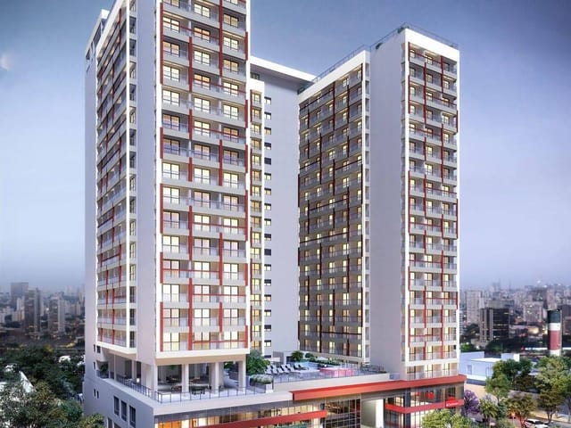 Foto do Apartamento - Apartamento à venda 1 Quarto 48M² Brooklin Novo São Paulo - SP | Zip Brooklin - Residencial | Lares e Andares Imóveis