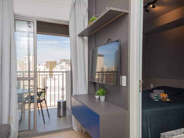 Foto do Apartamento - Apartamento para venda em Vila Nova Conceição com 1 quarto, sendo 1 suíte , 27m² | Correteria Imóveis