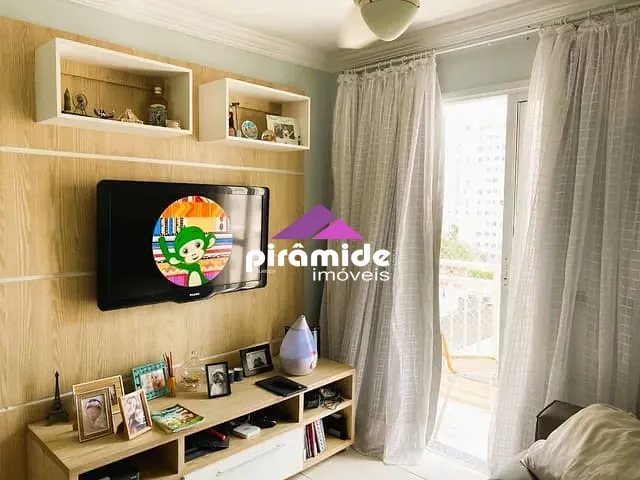 Apartamento com 56m² 2 quartos e 2 banheiros, à venda, no bairro Parque Industrial em São José dos Campos
