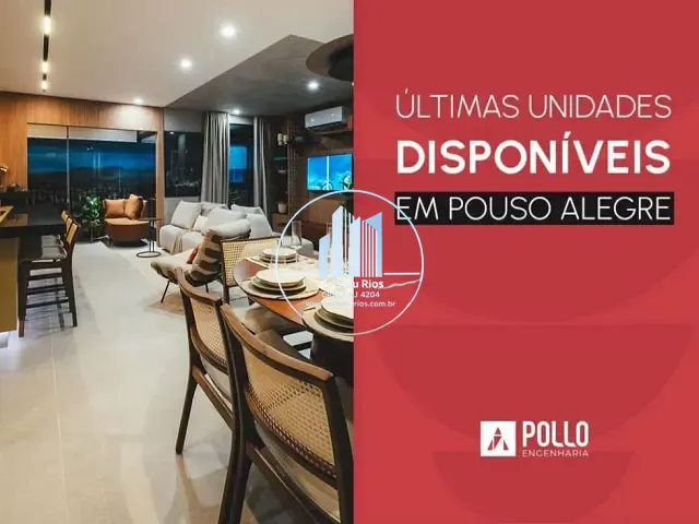 Apartamento com 69m² 2 quartos e 2 banheiros, à venda, no bairro Fátima I em Pouso Alegre