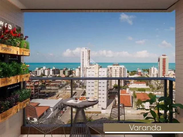 Apartamento 3 quartos e 1 banheiro, à venda, no bairro Bessa em João Pessoa