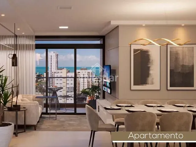 Apartamento 3 quartos e 1 banheiro, à venda, no bairro Bessa em João Pessoa