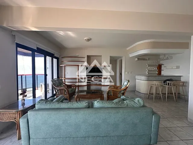 Apartamento com 150m² 4 quartos e 3 banheiros, à venda, no bairro Martim de Sá em Caraguatatuba