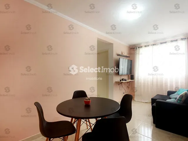 Apartamento com 47m² 2 quartos e 1 banheiro, à venda, no bairro Parque São Vicente em Mauá