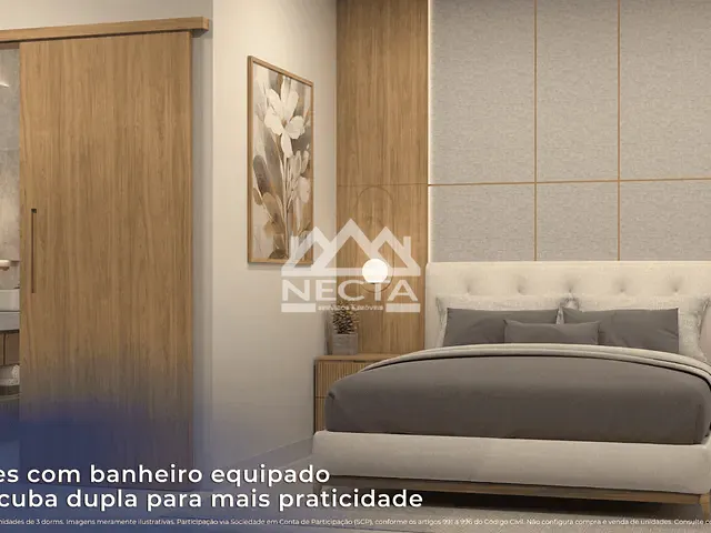 Apartamento com 50m² 1 quarto e 2 banheiros, à venda, no bairro Centro em Caraguatatuba
