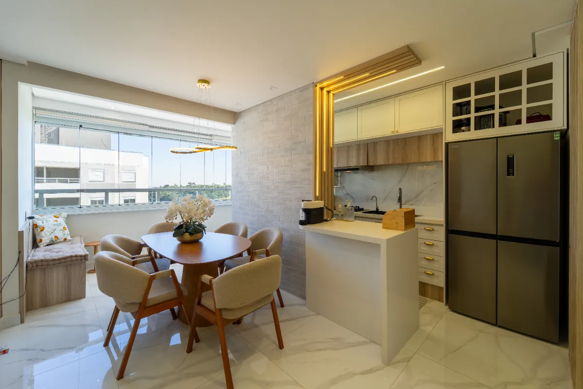 Apartamento para venda em Jardim Carlos Gomes com 3 quartos, sendo 1 suíte, 60m²