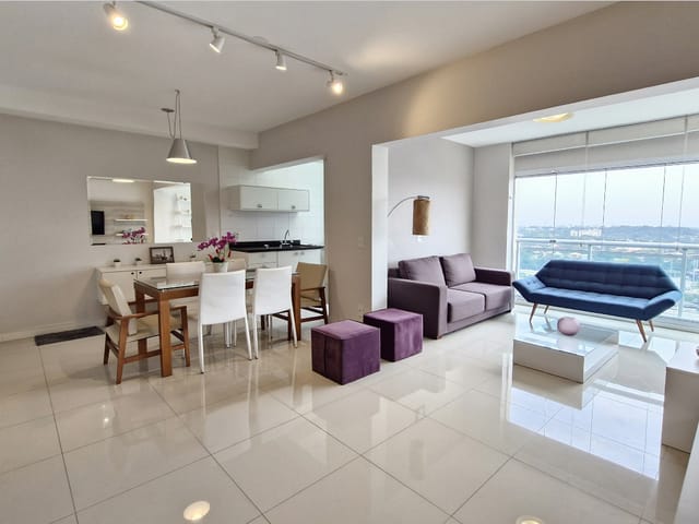 Apartamento com 67m² 1 quarto e 2 banheiros, à venda, no bairro Brooklin em São Paulo