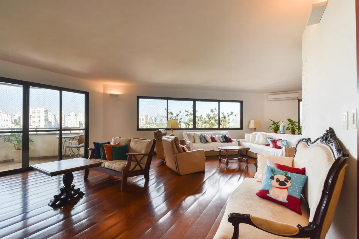 Apartamento para venda em Pacaembu com 4 quartos, sendo 4 suítes, 379m²
