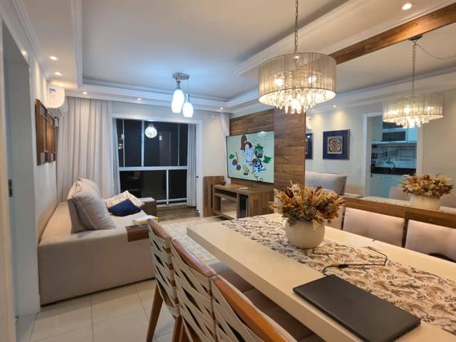 Apartamento 3 quartos e 2 banheiros, à venda, no bairro São Marcos em Macaé
