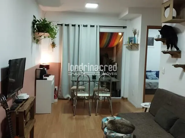 Apartamento 2 quartos e 1 banheiro, à venda, no bairro Cidade Industrial 2 em Londrina