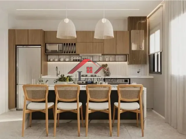 Apartamento com 35m² 2 quartos e 1 banheiro, à venda, no bairro Jardim Bela Vista em Santo André
