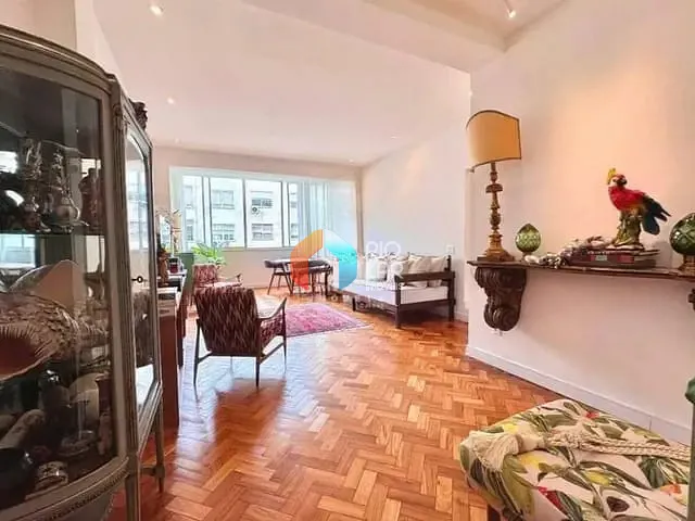 Apartamento com 121m² 2 quartos e 3 banheiros, à venda, no bairro Copacabana em Rio de Janeiro