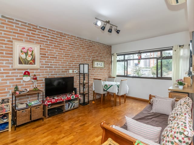 Apartamento com 93m² 3 quartos e 2 banheiros, à venda, no bairro Santo Amaro em São Paulo