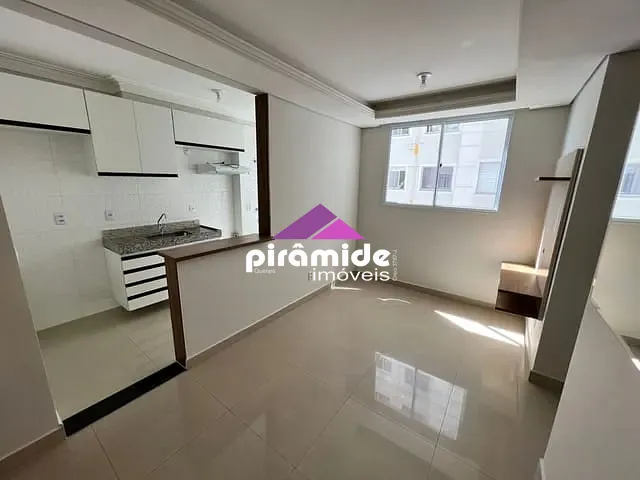 Apartamento com 44m² 2 quartos e 1 banheiro, para alugar, no bairro Jardim das Indústrias em São José dos Campos
