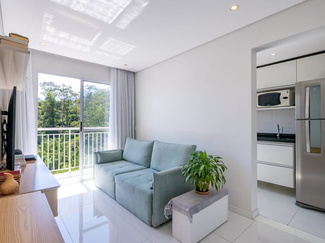 Apartamento com 47m² 2 quartos e 1 banheiro, à venda, no bairro Guarapiranga em São Paulo