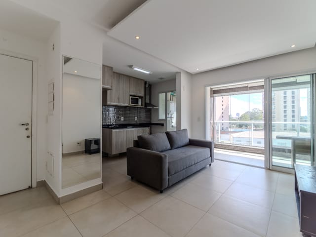 Apartamento com 96m² 1 quarto e 1 banheiro, à venda, no bairro Campo Belo em São Paulo