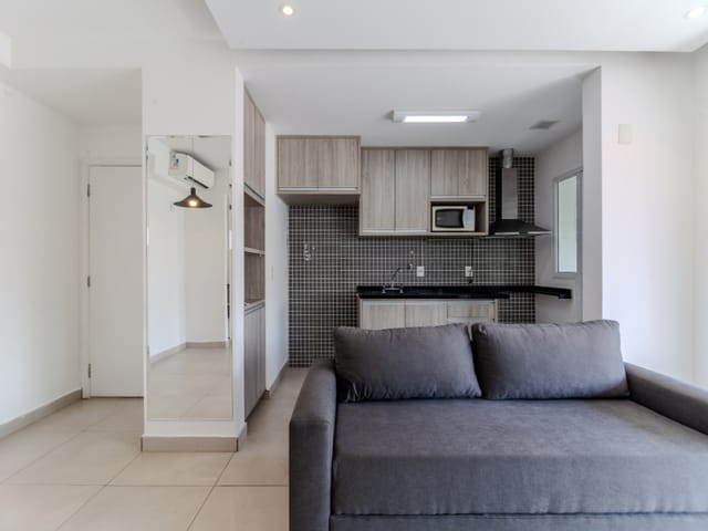 Apartamento com 96m² 1 quarto e 1 banheiro, à venda, no bairro Campo Belo em São Paulo