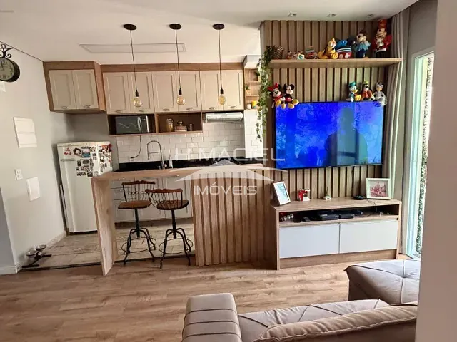 Apartamento 2 quartos e 1 banheiro, à venda, no bairro Jardim Residencial Firenze em Hortolândia