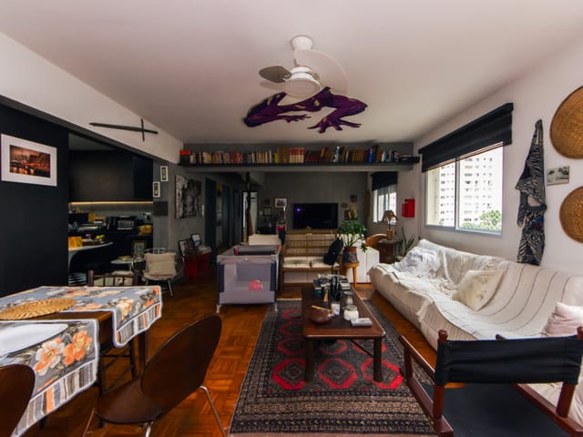 Apartamento com 153m² 2 quartos e 3 banheiros, à venda, no bairro Cerqueira César em São Paulo