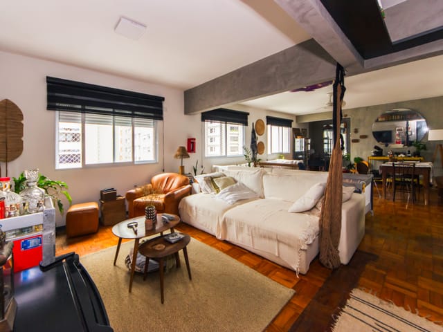 Apartamento com 153m² 2 quartos e 3 banheiros, à venda, no bairro Cerqueira César em São Paulo