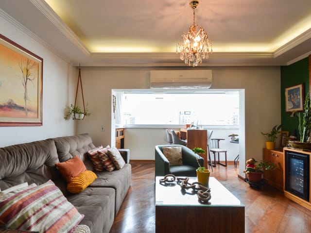 Apartamento com 144m² 4 quartos e 5 banheiros, à venda, no bairro Indianópolis em São Paulo