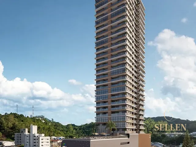 Apartamento 1 quarto e 1 banheiro, à venda, no bairro Fazendinha em Itajaí