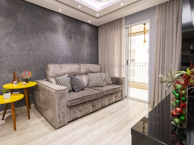 Apartamento com 73m² 3 quartos e 2 banheiros, à venda, no bairro Usina Piratininga em São Paulo