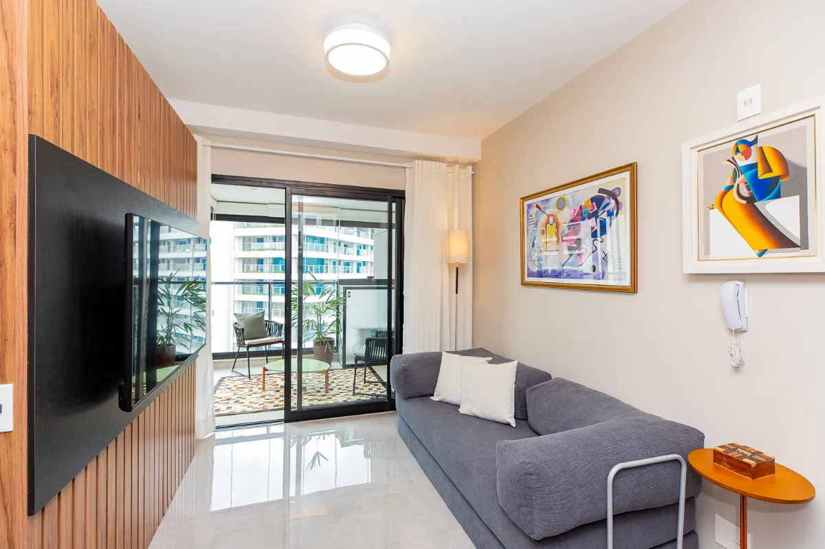 Apartamento para venda em Moema com 1 quarto, sendo 1 suíte, 42m²
