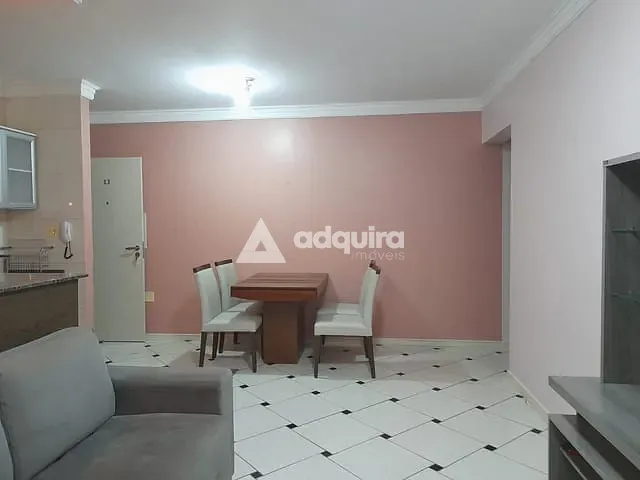 Apartamento 2 quartos e 1 banheiro, à venda, no bairro Jardim Carvalho em Ponta Grossa