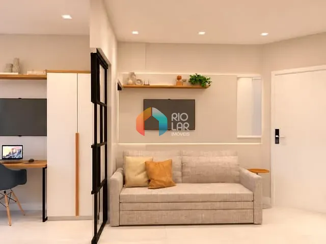 Apartamento com 35m² 1 quarto e 1 banheiro, à venda, no bairro Botafogo em Rio de Janeiro