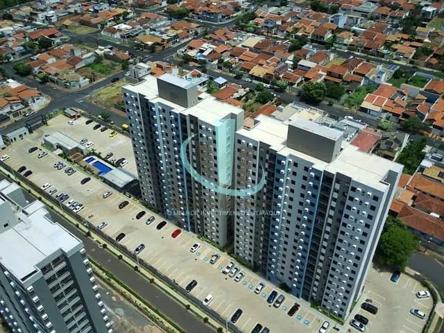 Apartamento com 51m² 2 quartos e 1 banheiro, à venda ou para alugar, no bairro Residencial Cambuy em Araraquara
