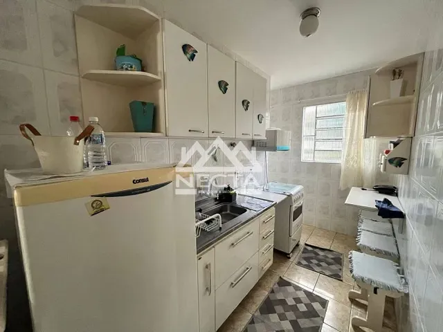 Apartamento com 40m² 2 quartos e 1 banheiro, à venda, no bairro Indaiá em Caraguatatuba