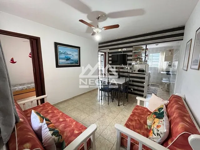 Apartamento com 40m² 2 quartos e 1 banheiro, à venda, no bairro Indaiá em Caraguatatuba