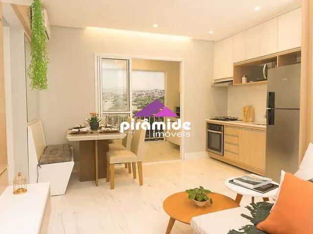 Apartamento com 58m² 2 quartos e 2 banheiros, à venda, no bairro Jardim Ismênia em São José dos Campos
