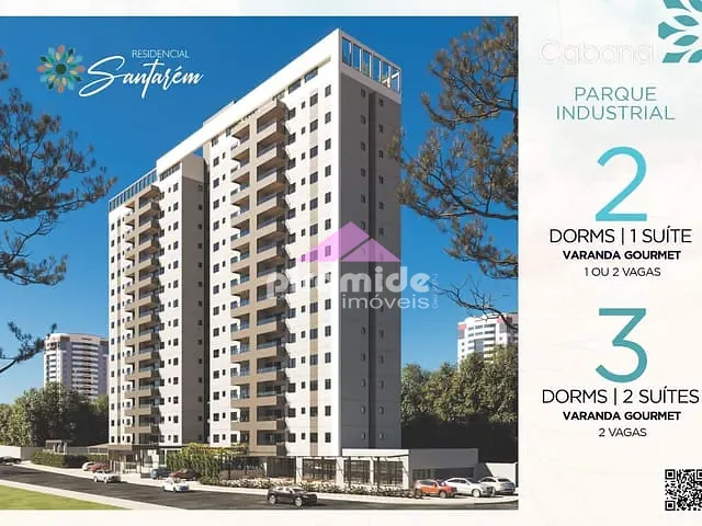 Apartamento com 97m² 3 quartos e 3 banheiros, à venda, no bairro Parque Industrial em São José dos Campos