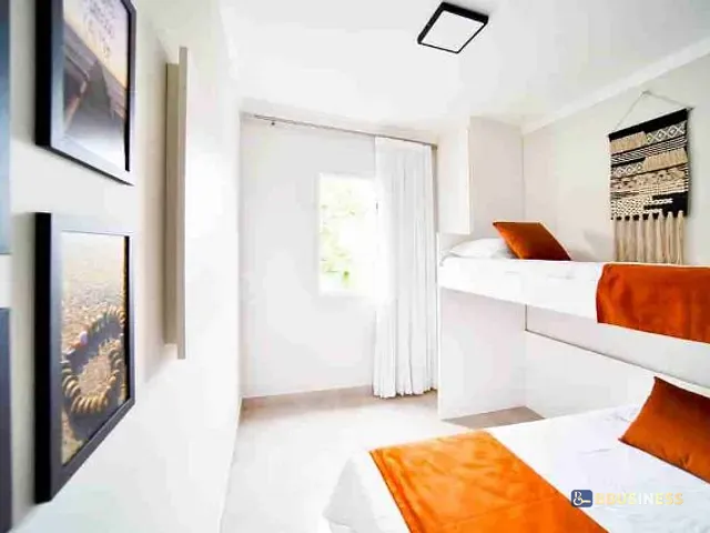 Apartamento 2 quartos e 1 banheiro, à venda ou para alugar, no bairro Chácaras em Bertioga