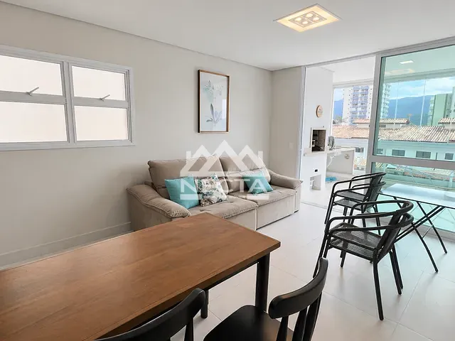 Apartamento com 106m² 3 quartos e 2 banheiros, para alugar, no bairro Jardim Aruan em Caraguatatuba
