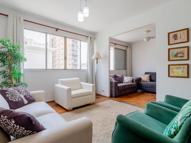 Apartamento com 93m² 3 quartos e 3 banheiros, à venda, no bairro Indianópolis em São Paulo