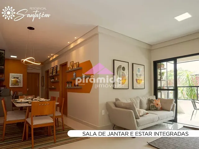 Apartamento com 79m² 2 quartos e 2 banheiros, à venda, no bairro Parque Industrial em São José dos Campos