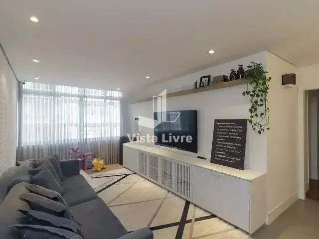 Apartamento com 145m² 3 quartos e 3 banheiros, à venda, no bairro Higienópolis em São Paulo