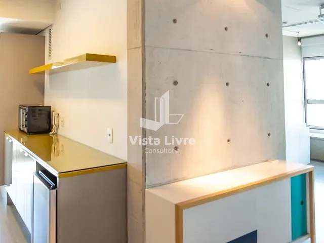 Apartamento com 70m² 1 quarto e 2 banheiros, à venda, no bairro Vila Olímpia em São Paulo