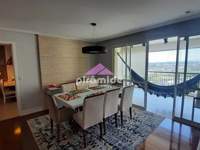 Apartamento com 194m² 3 quartos e 4 banheiros, à venda, no bairro Jardim Aquárius em São José dos Campos