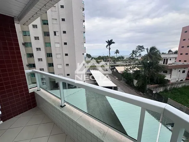 Apartamento com 75m² 2 quartos e 2 banheiros, para alugar, no bairro Praia das Palmeiras em Caraguatatuba