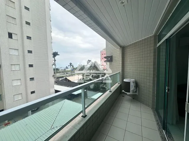 Apartamento com 75m² 2 quartos e 2 banheiros, para alugar, no bairro Praia das Palmeiras em Caraguatatuba